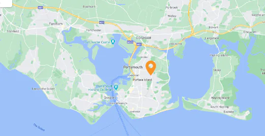 portsmouth locksmith map