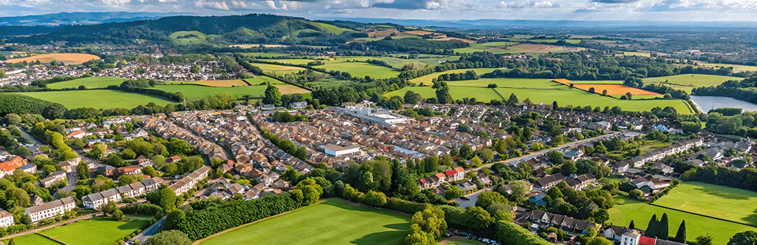 Taunton fields and villages 